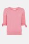 Fabienne Chapot Roze Trui Molly Short Sleeve Pullover - Thumbnail 2