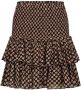 Fabienne Chapot Gerimpelde Smocked Mary Rok Multicolor Dames - Thumbnail 2