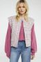 Fabienne Chapot gemêleerd gilet Twiggy ecru roze - Thumbnail 1