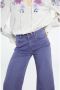 Fabienne Chapot high waist flared jeans Eva Wide Leg paars - Thumbnail 2
