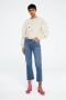Fabienne Chapot high waist flared jeans Lizzy Cropped blauw - Thumbnail 1