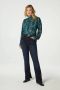 Fabienne Chapot high waist slim fit jeans Eva dark blue denim - Thumbnail 1