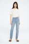 Fabienne Chapot high waist straight fit jeans Lola straight met borduursels blauw - Thumbnail 1