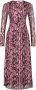 Fabienne Chapot maxi jurk Bella met all over print paars roze ecru - Thumbnail 1
