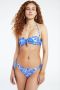 Fabienne Chapot voorgevormde strapless bandeau bikinitop Beline blauw wit - Thumbnail 1