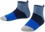 Falke Colour Block sokken met anti-slip noppen blauw donkerblauw Katoen 19-22 - Thumbnail 1