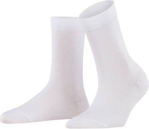 FALKE Cotton Touch sokken wit