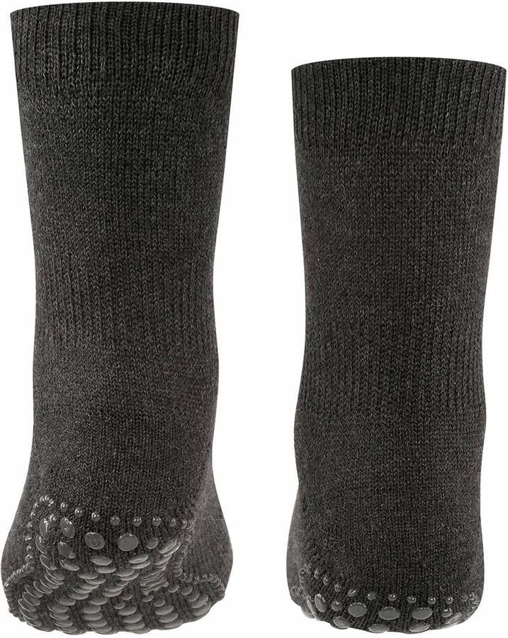 Falke Catpads huissokken met anti-slip noppen antraciet Grijs Katoen 27-30 - Foto 3