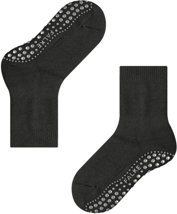 Falke Catpads huissokken met anti-slip noppen zwart Katoen 23-26 - Foto 3