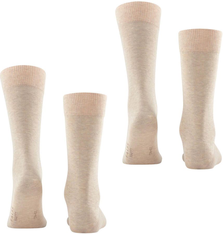 Falke Happy Sokken 2 Paar Beige Melange - Foto 2
