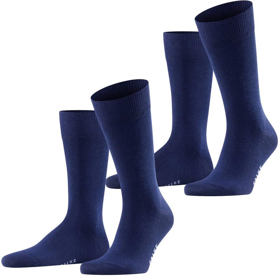 FALKE Happy sokken blauw (set van 2) - Foto 2