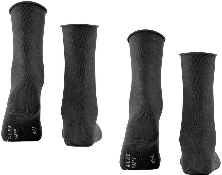 Falke Sokken met stretch in een set van 2 paar model 'Happy' - Foto 3