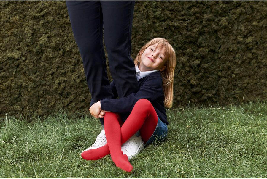 Falke maillot donkerblauw Meisjes Katoen Effen 110-116