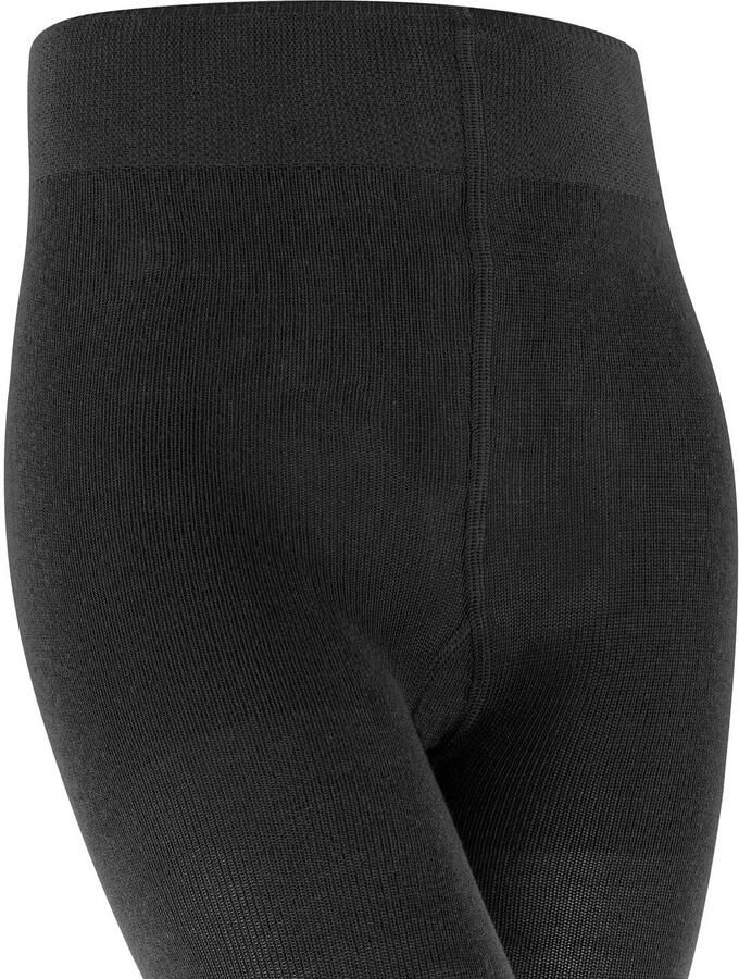 Falke Maillot Zwart Meisjes Katoen Effen 98-104 | Maillot van - Foto 2