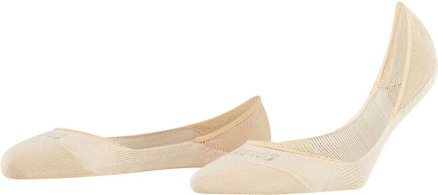 FALKE no-show sneakersokken Step Medium Cut beige