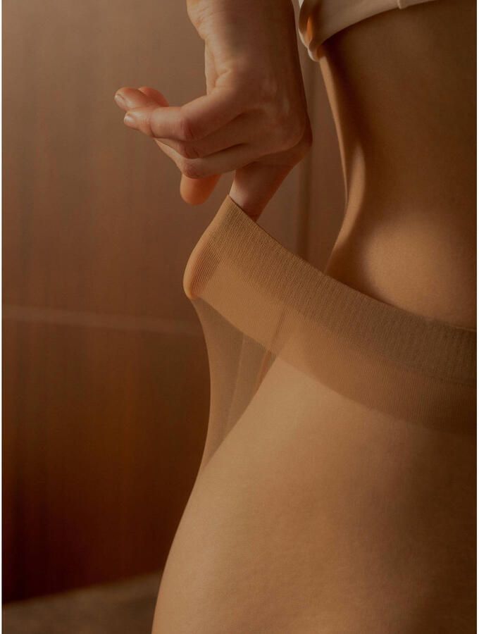 FALKE panty Shelina 12 denier naturel