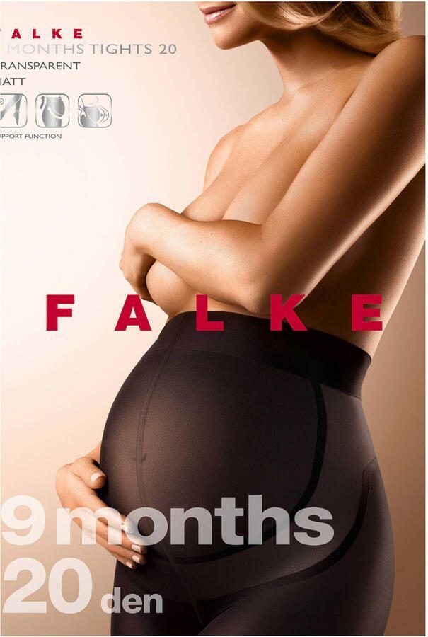 FALKE positie panty 20 denier zwart - Foto 2