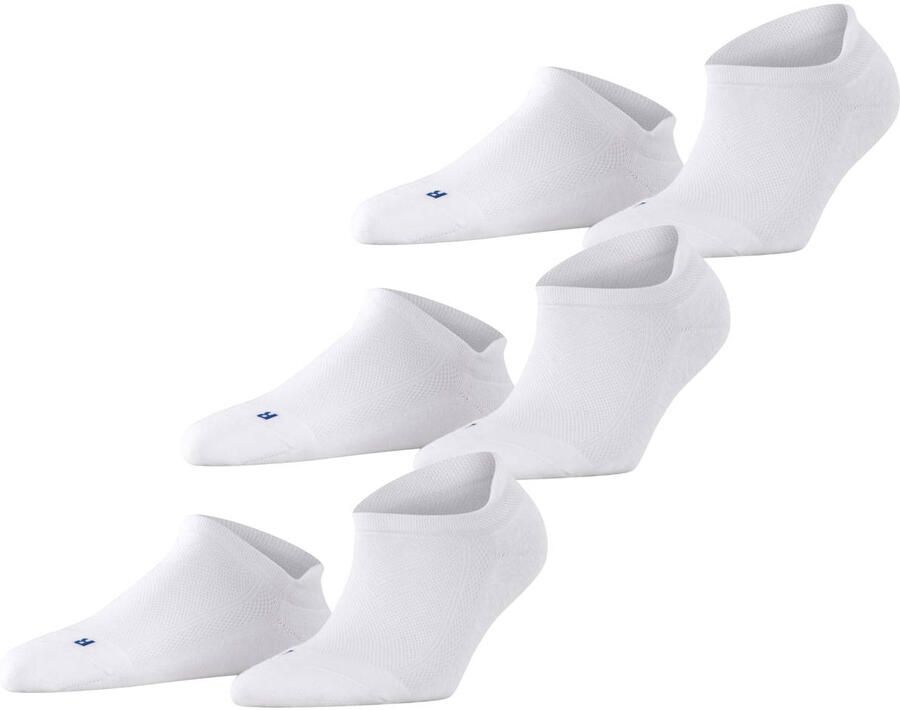 FALKE sneakersokken Cool Kick Bundle wit (set van 3)