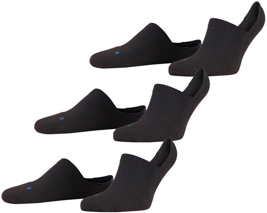 FALKE sneakersokken Cool Kick Bundle zwart (set van 3)
