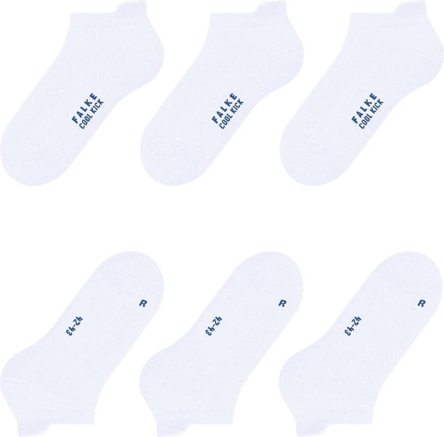 FALKE sneakersokken Cool Kick Bundle wit (set van 3) - Foto 2