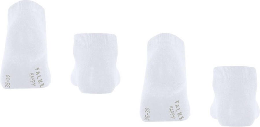 FALKE sneakersokken Happy set van 2 wit - Foto 2