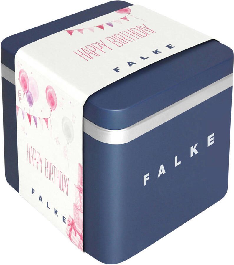 Falke sokken 3 paar grijs melange roze Katoen All over print 27-30 - Foto 2