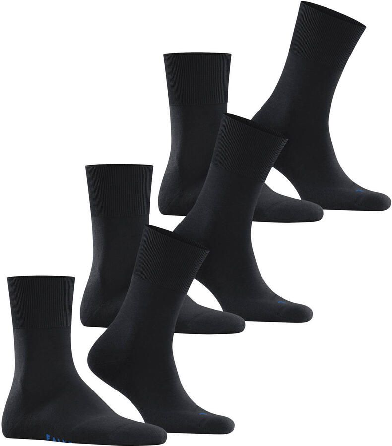 Falke Sokken met gevoerde zool in een set van 3 paar model 'Run'