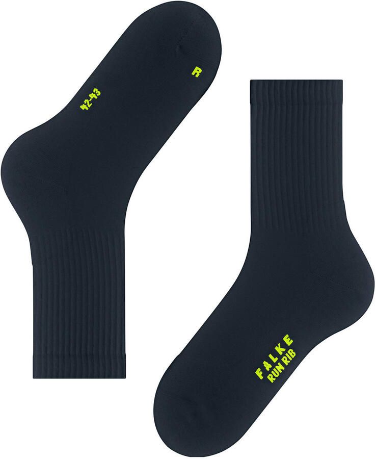 FALKE sokken Run Rib Crew donkerblauw - Foto 2