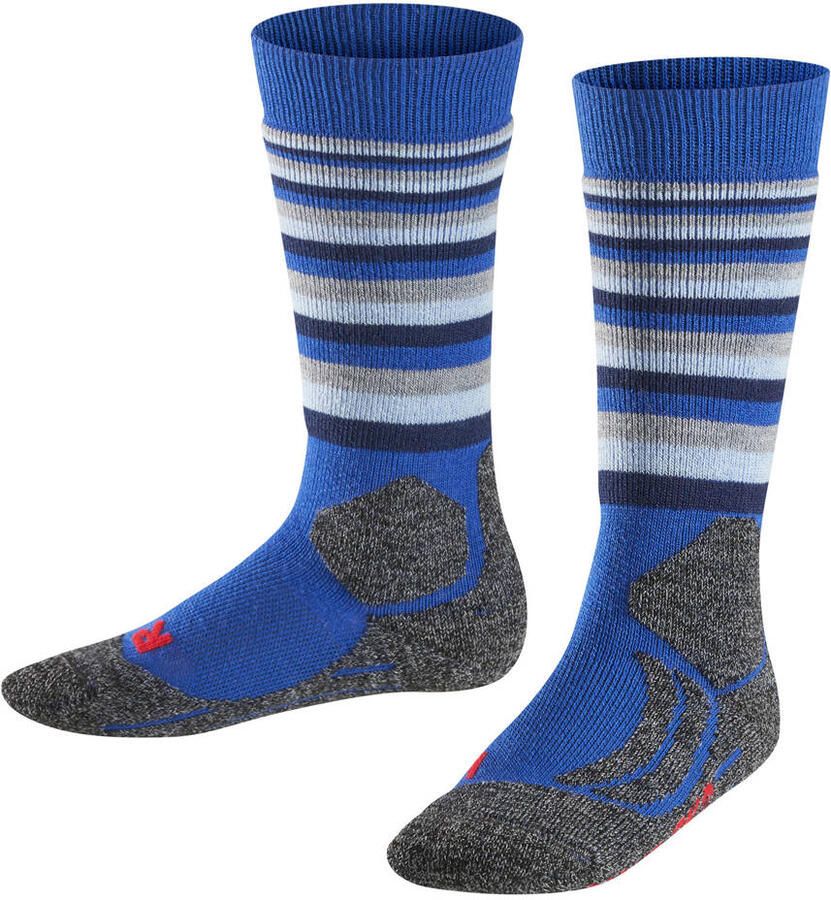 Falke Sport SK2 Stripe skikousen blauw Skisokken Polypropyleen 23-26 - Foto 3