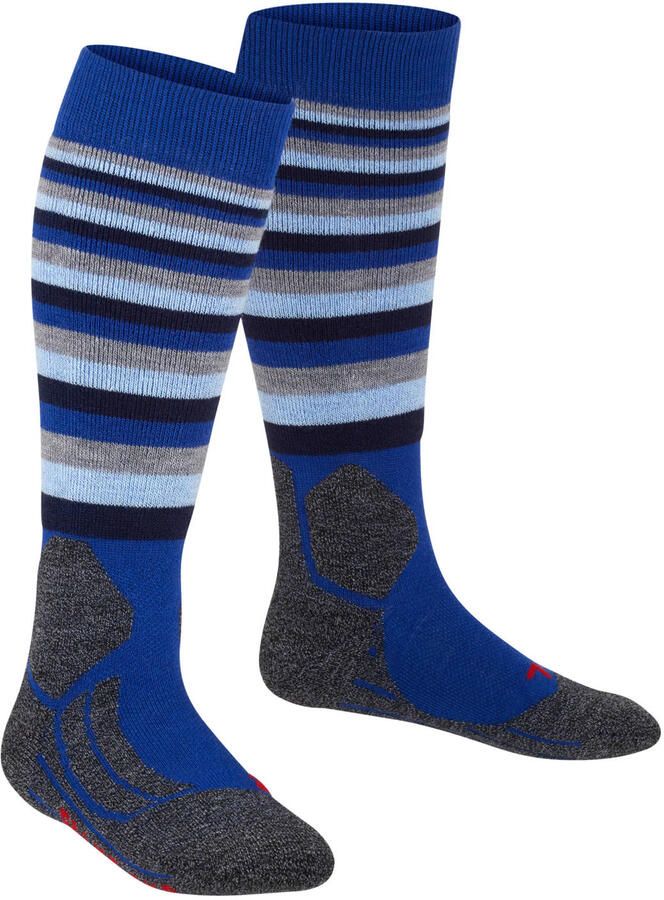 Falke Sport SK2 Stripe skikousen blauw Skisokken Polypropyleen 23-26 - Foto 2