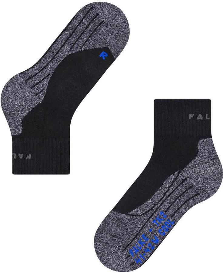 FALKE Sport TK2 Cool Short wandelsokken zwart - Foto 2
