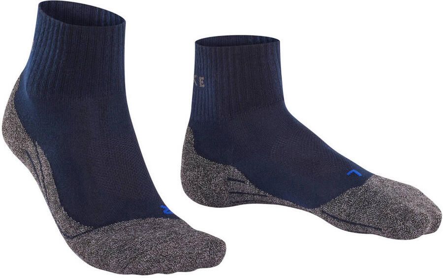 Falke tk2 coolmax shorty wandelsokken blauw heren