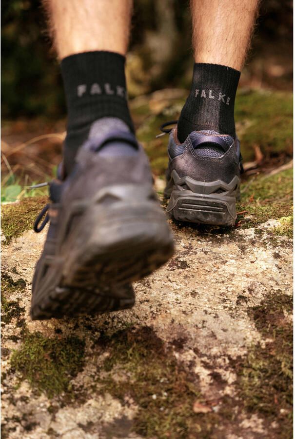 FALKE Sport TK2 Short Cool wandelsokken zwart grijs - Foto 2