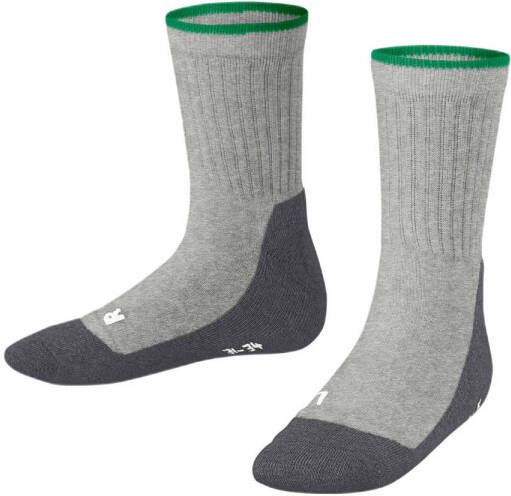 Falke sokken Active Everyday lichtgrijs Polyester Effen 27-30