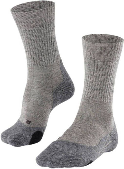 FALKE Sport TK2 Wool wandelsokken grijs