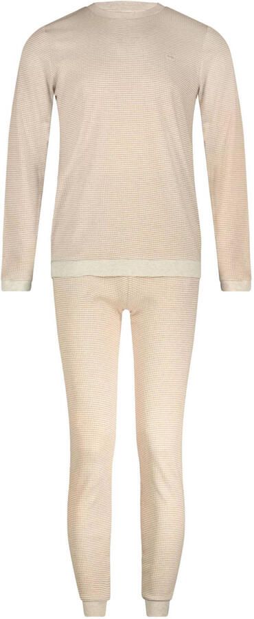 Feetje unisex Family Edition Wafel pyjama stroopwafel wit
