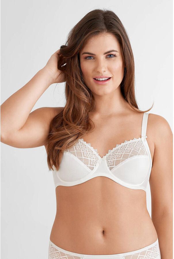 Felina Beugel-bh Joy met kant ondersteuningsfunctie en volle cups