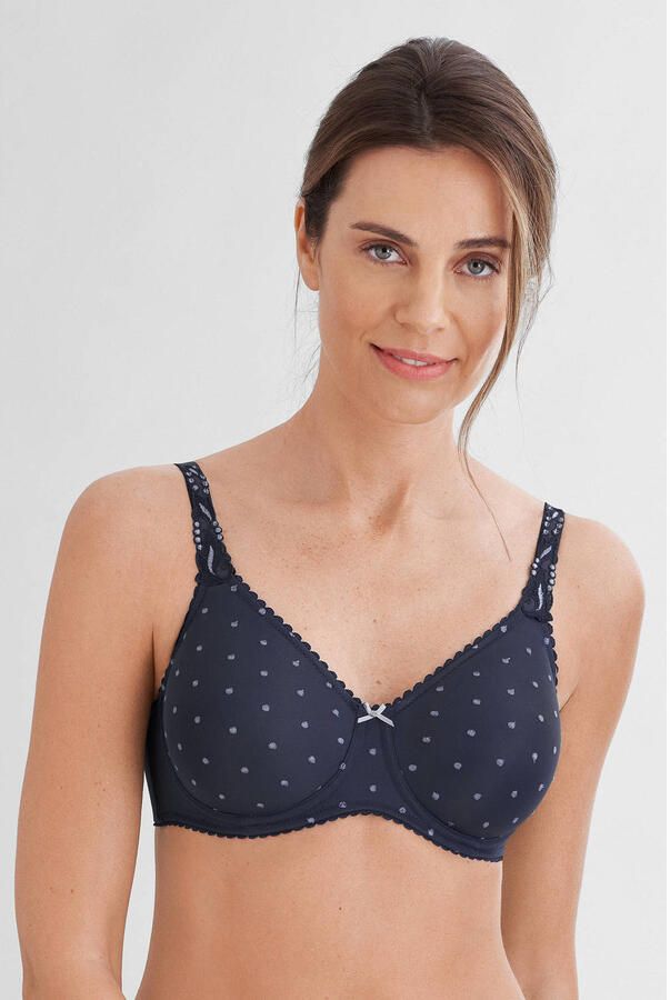 Felina niet-voorgevormde beugelbh Secret Delight donkerblauw