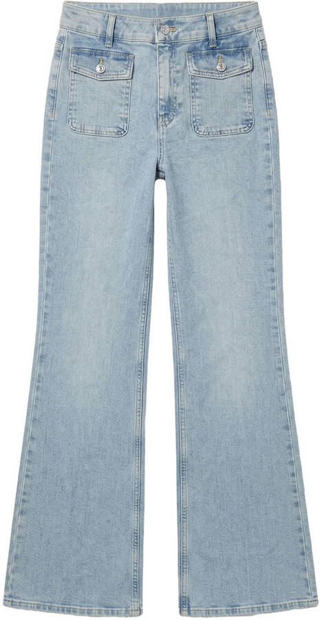 Fifth House Bella high waist flared jeans medium blue denim - Foto 2