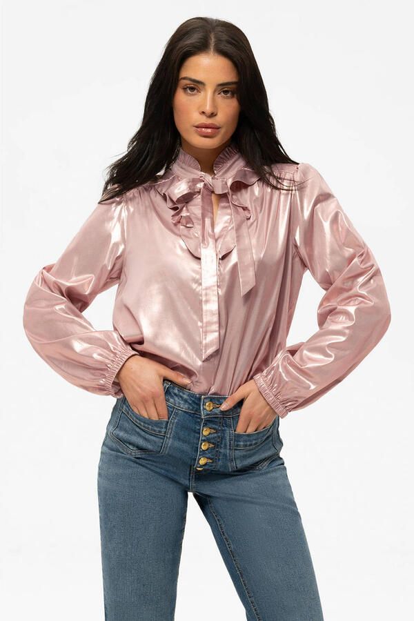 Fifth House blouse lichtroze