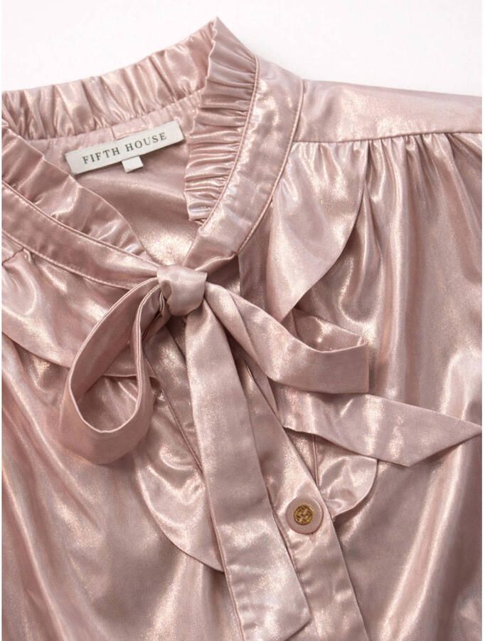 Fifth House blouse lichtroze - Foto 3