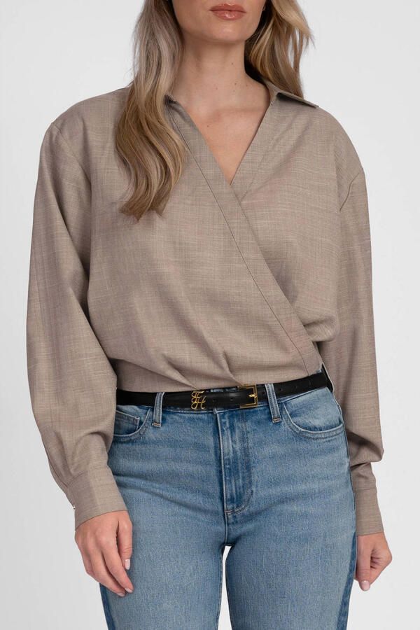 Fifth House blouse taupe
