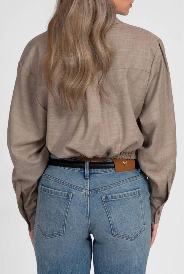 Fifth House blouse taupe - Foto 3