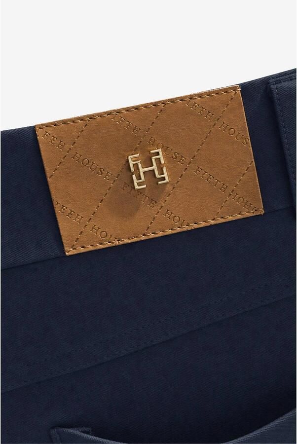 Fifth House wide leg pantalon marineblauw - Foto 2