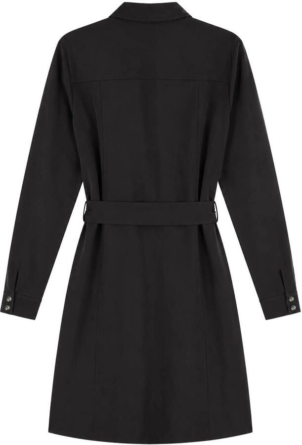 Fifth House korte blousejurk met ceintuur zwart - Foto 2