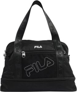 Fila handtas met logo zwart
