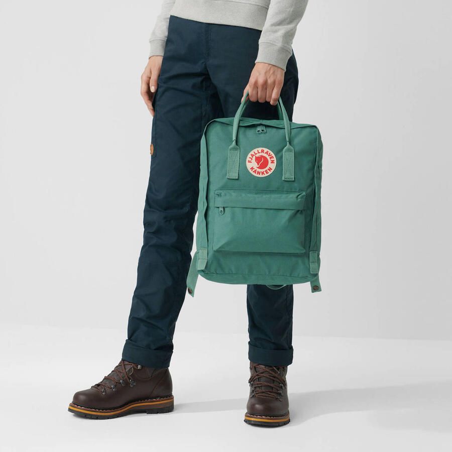 Fjällräven Functionele Lichtgewicht Toeristenrugzak Kanken Apple Green Unisex - Foto 2