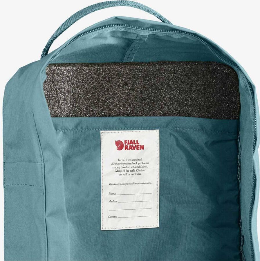 Fjällräven Klassieke Rugzak voor Dagelijks Gebruik Blue Heren - Foto 2