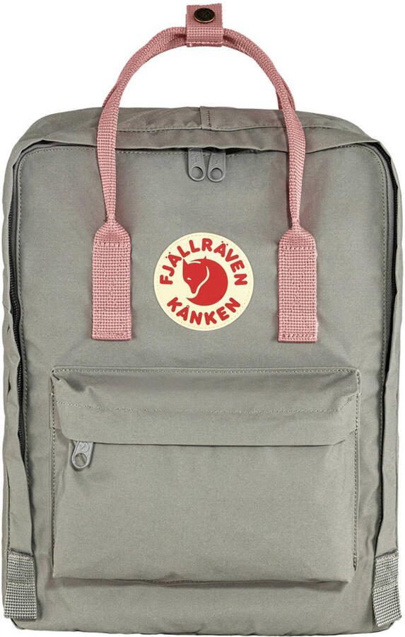 Fjällräven Fog Roze Stoffen Rugzak met Meerdere Zakken Gray Unisex