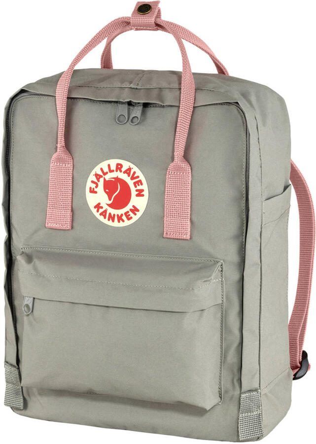 Fjällräven Fog Roze Stoffen Rugzak met Meerdere Zakken Gray Unisex - Foto 2